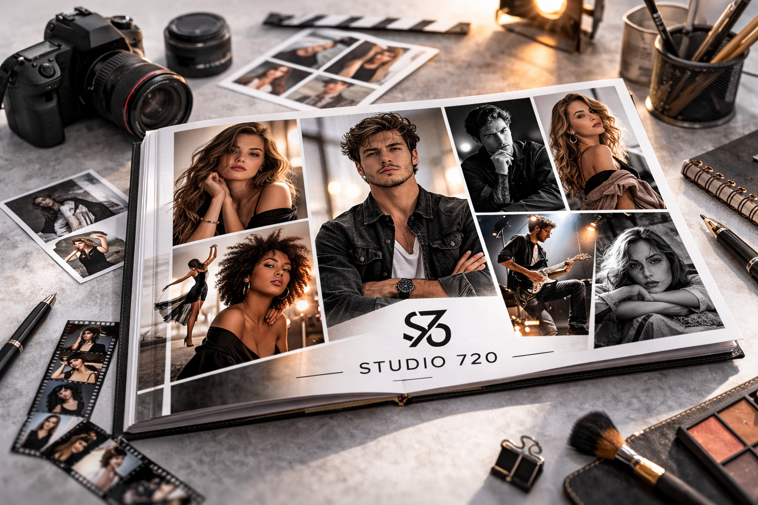 Book mannequin professionnel